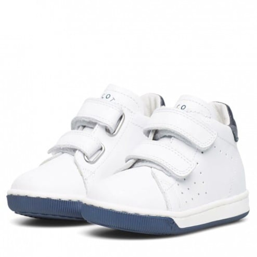 Boy FALCOTTO | Falcotto Adam Vl - Leather Sneakers - White