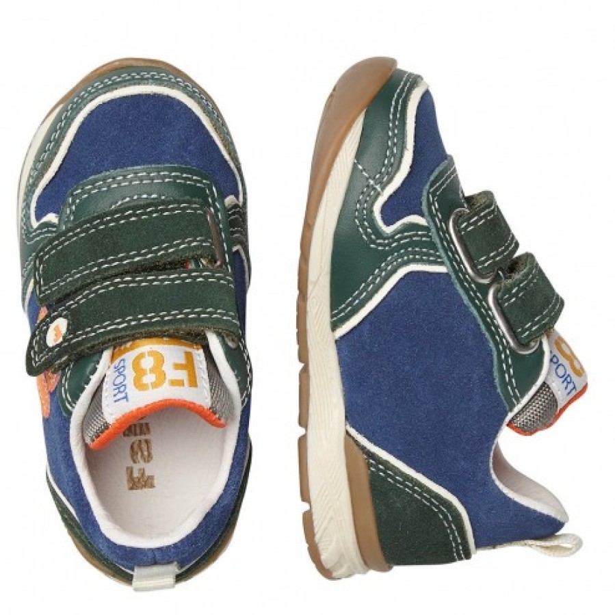 Boy FALCOTTO | Falcotto Hack 2 Vl. - Suede And Fabric Sneakers - Green