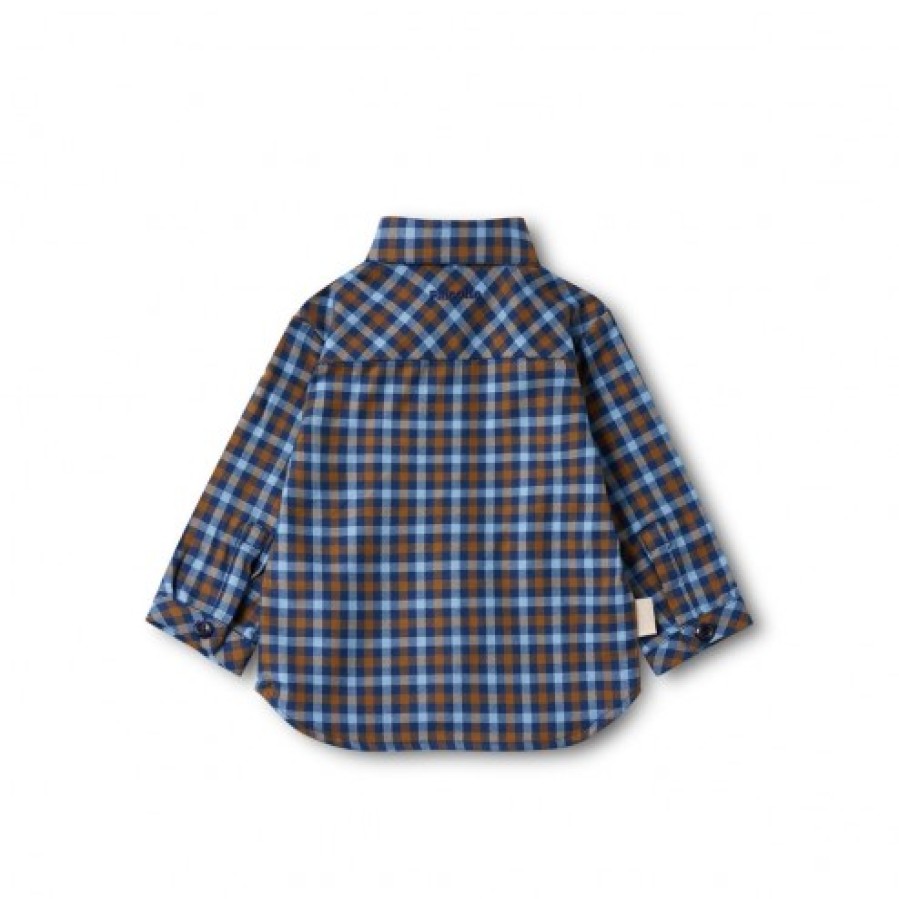 Boy FALCOTTO | Arild - Checked Shirt - Navy