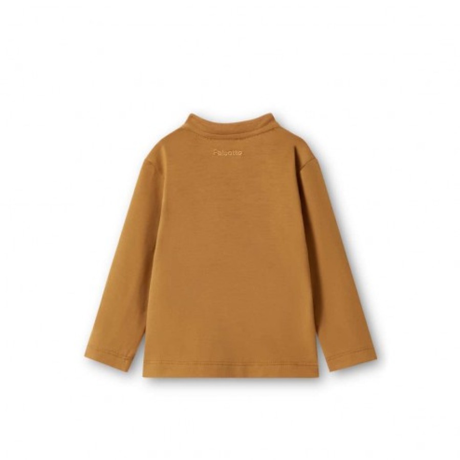 Boy FALCOTTO | Eskil - Long-Sleeve T-Shirt - Cognac