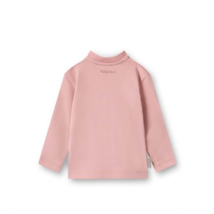 Girl FALCOTTO | Elsa - Long-Sleeve T-Shirt With Rhinestones - Powder Pink