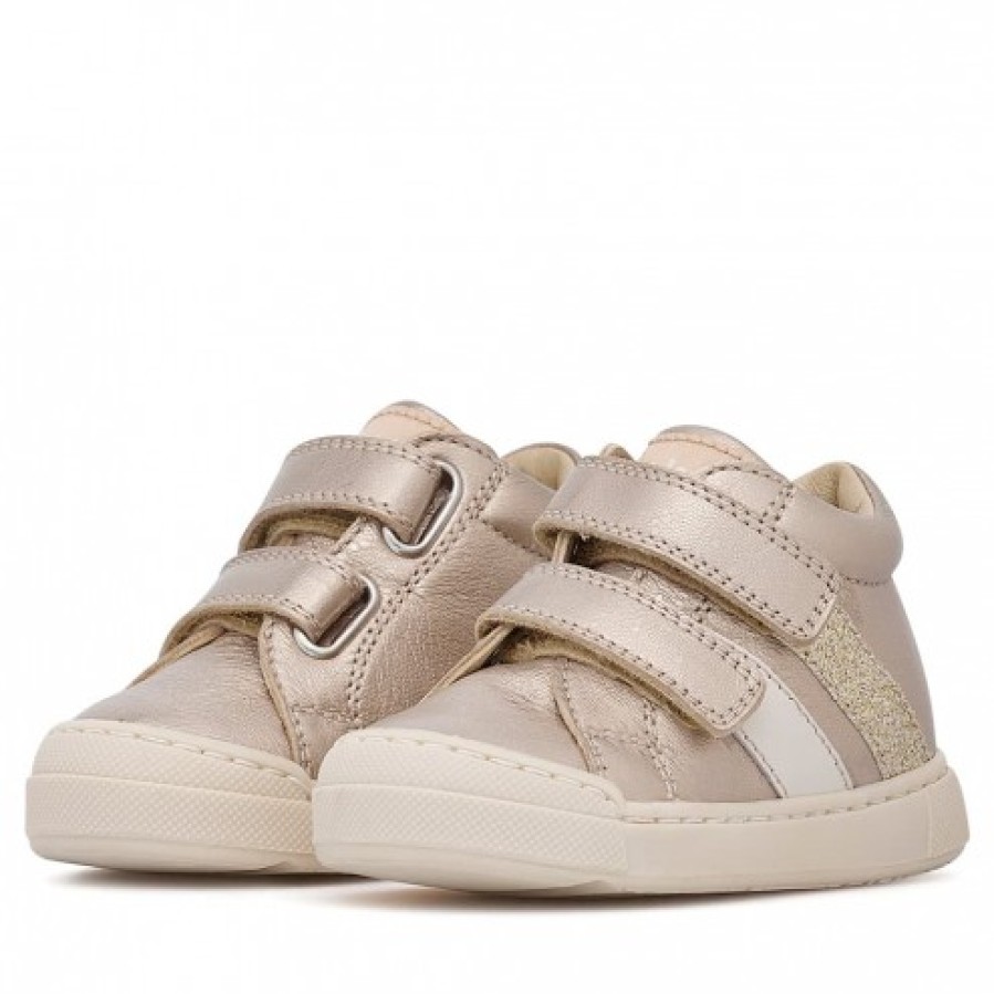 Girl FALCOTTO | Falcotto Gazer Vl - Leather Sneakers - Powder Pink