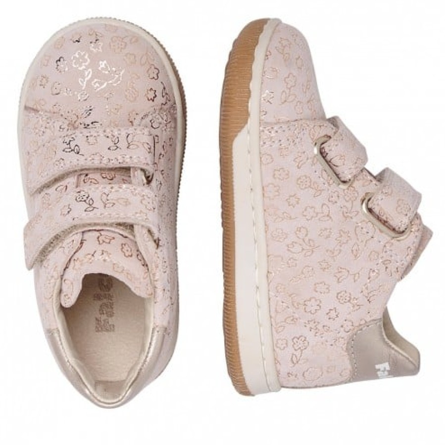 Girl FALCOTTO | Falcotto Adam Vl - Suede Sneakers - Powder Pink