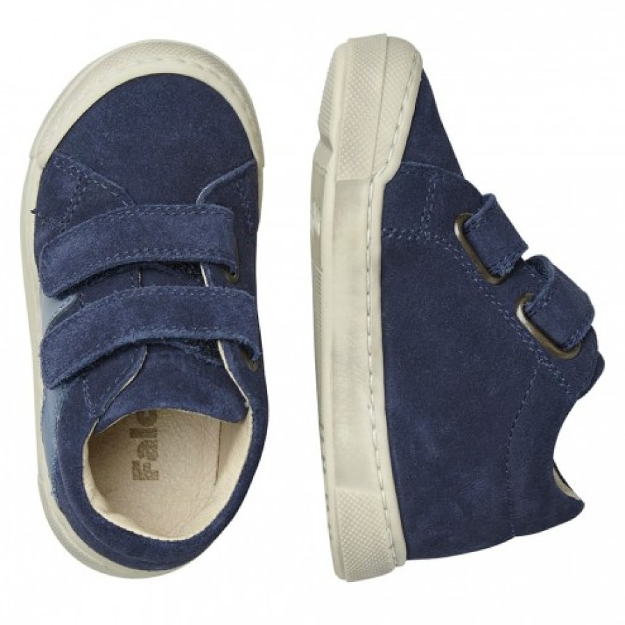 Boy FALCOTTO | Falcotto Gazer Vl - Leather And Suede Sneakers - Navy