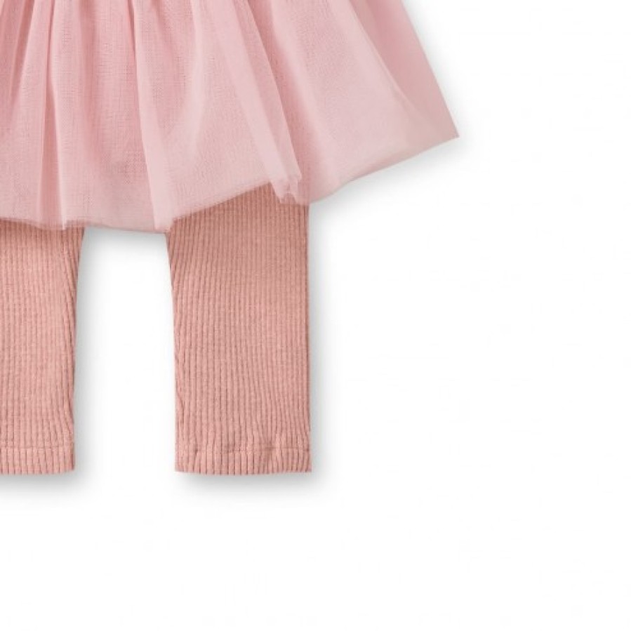 Girl FALCOTTO | Elin - Leggins With Tulle Skirt - Pink