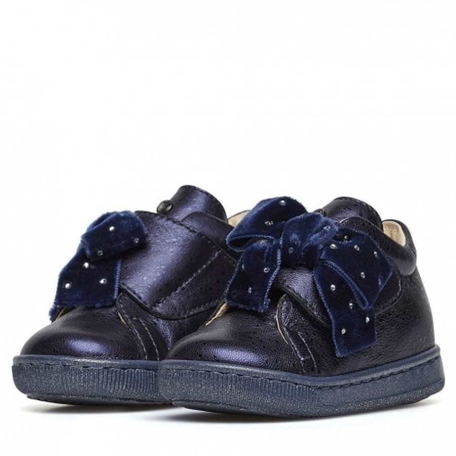 Girl FALCOTTO | Falcotto Koornia - Leather Sneakers - Blue