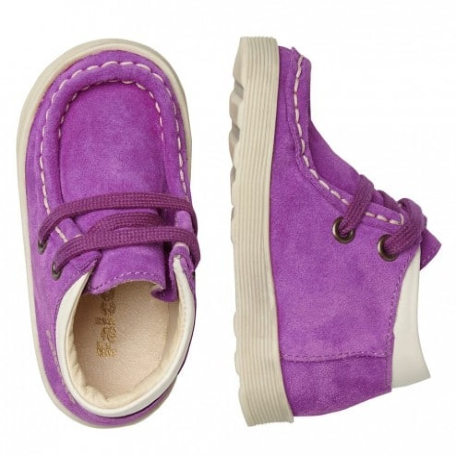 Girl FALCOTTO | Falcotto Yorkeries - Suede Shoes - Purple