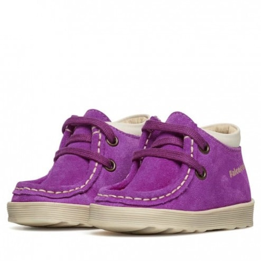 Girl FALCOTTO | Falcotto Yorkeries - Suede Shoes - Purple