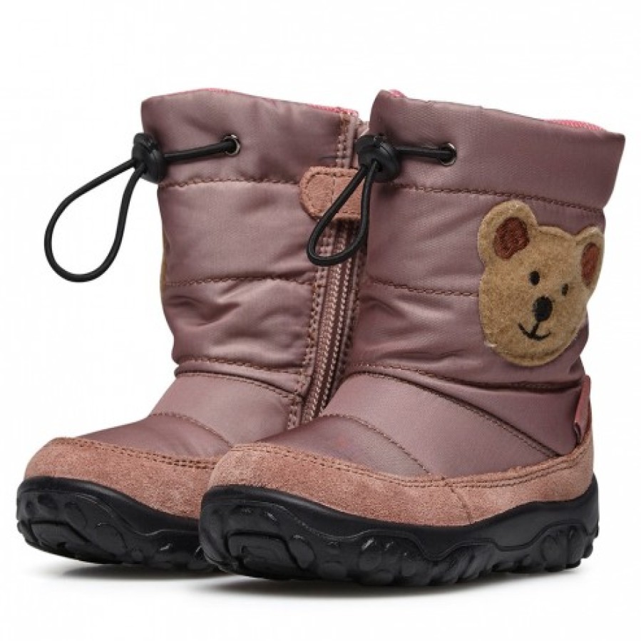 Girl FALCOTTO | Falcotto Poznurr Bear - Padded Boots - Pink