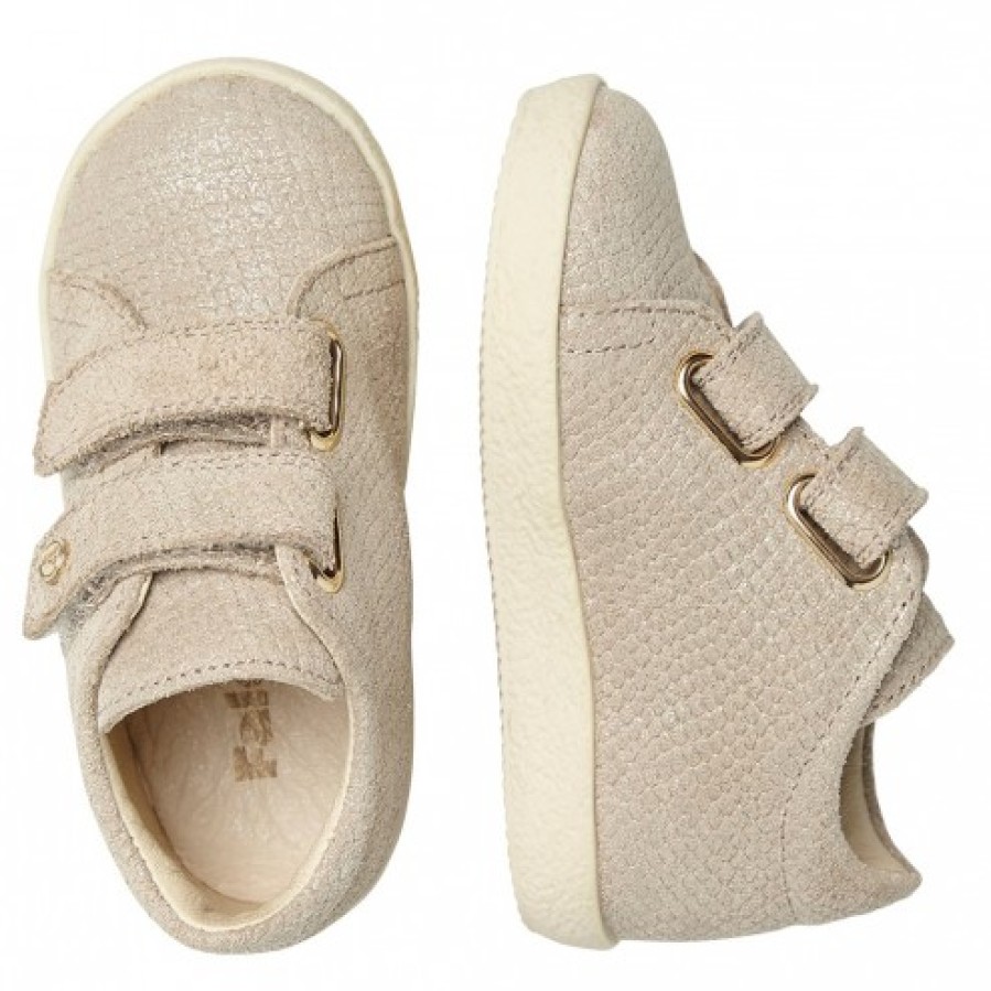 Girl FALCOTTO | Falcotto Molley Vl - Suede Sneakers - Platinum