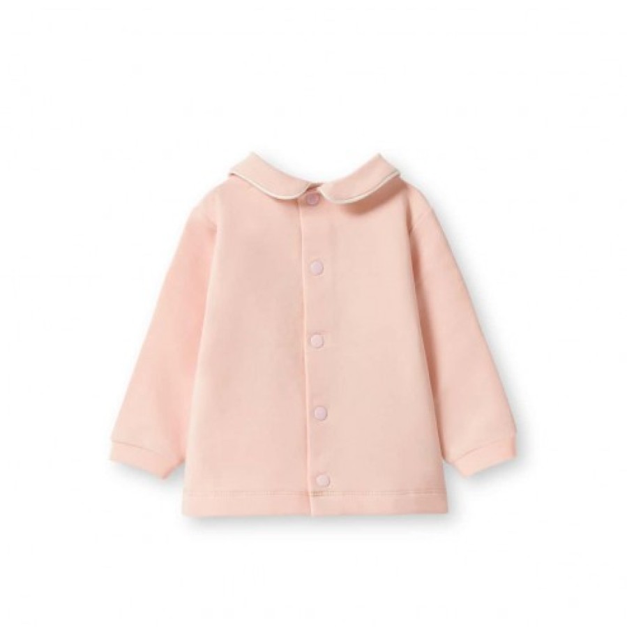 Girl FALCOTTO | Vivy - Sweatshirt With Teddy Bear Patch - Pink