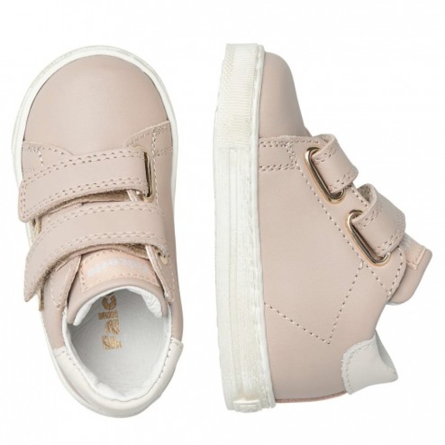 Girl FALCOTTO | Falcotto Sasha Vl - Leather Sneakers - Powder Pink