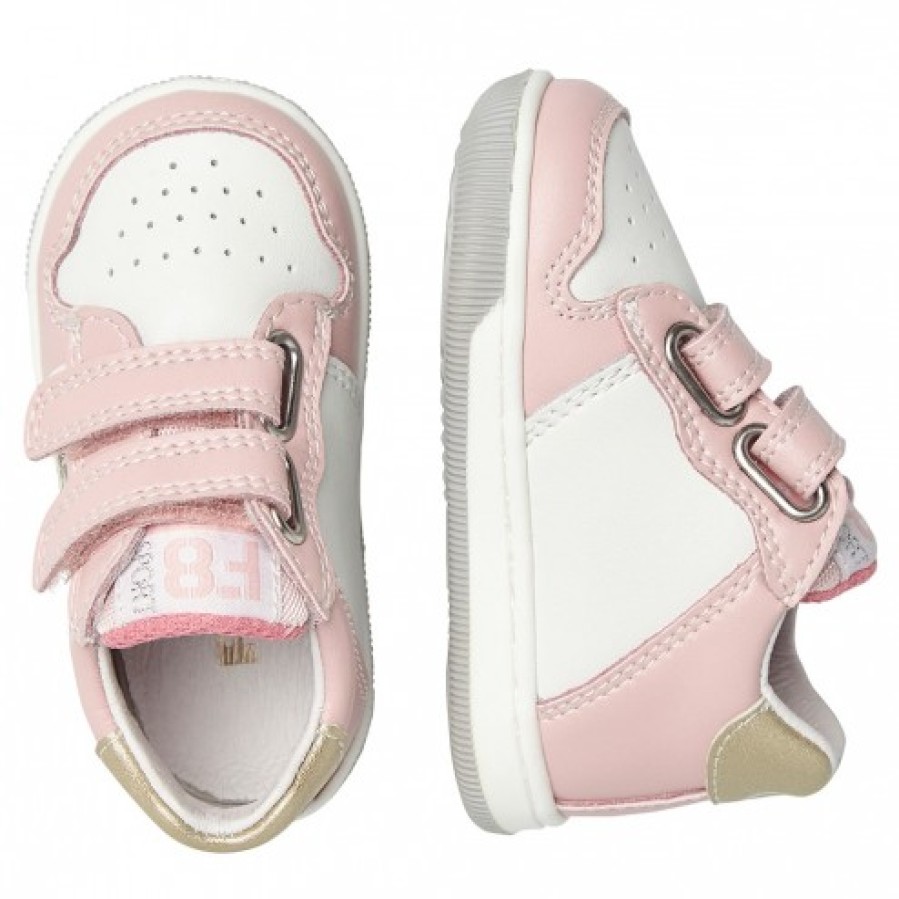 Girl FALCOTTO | Falcotto Frankie Vl. - Leather Sneakers - Pink