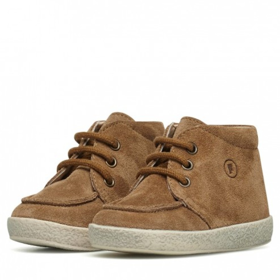 Boy FALCOTTO | Falcotto Ostrit - Suede Sneakers - Brown