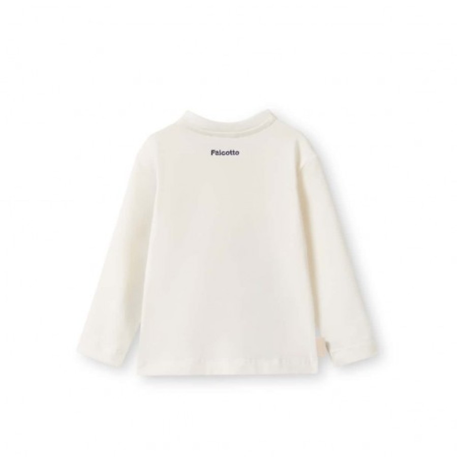 Boy FALCOTTO | Eskil - Long-Sleeve T-Shirt - Milk