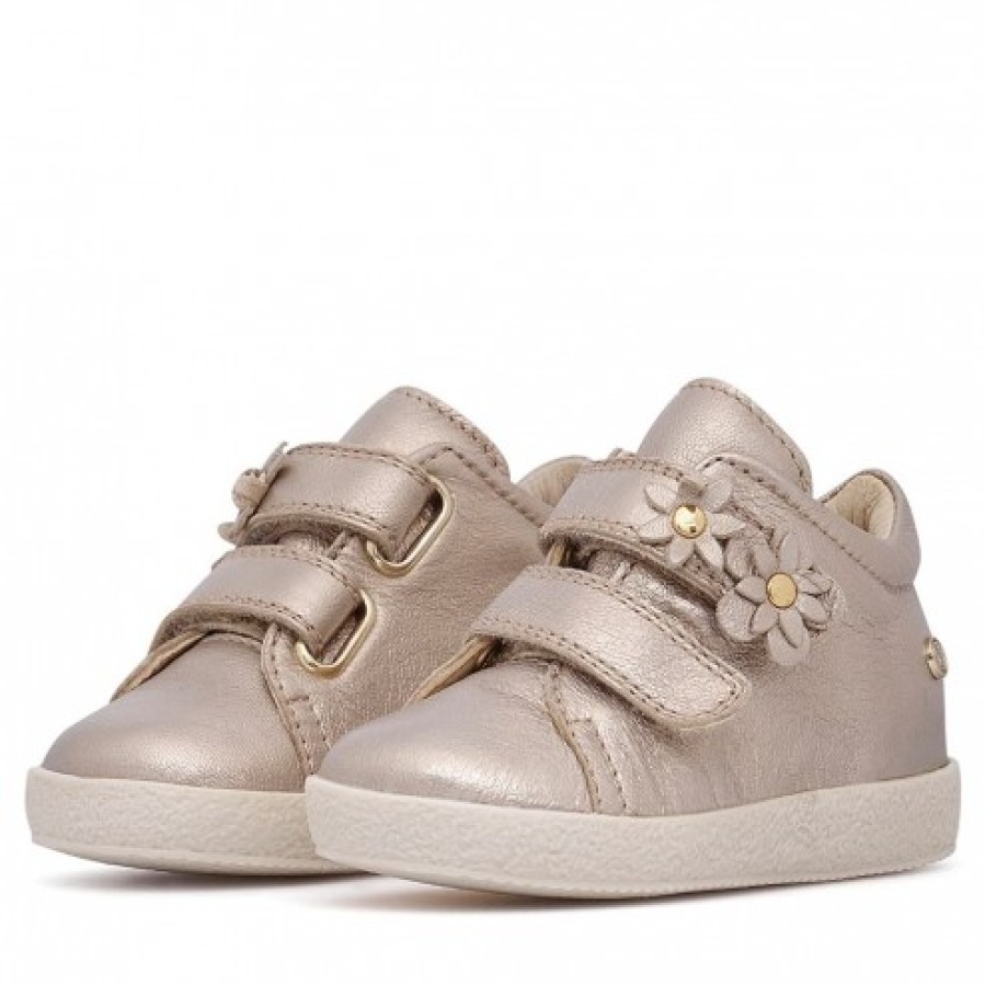 Girl FALCOTTO | Falcotto Quiqua - Leather Sneakers - Powder Pink