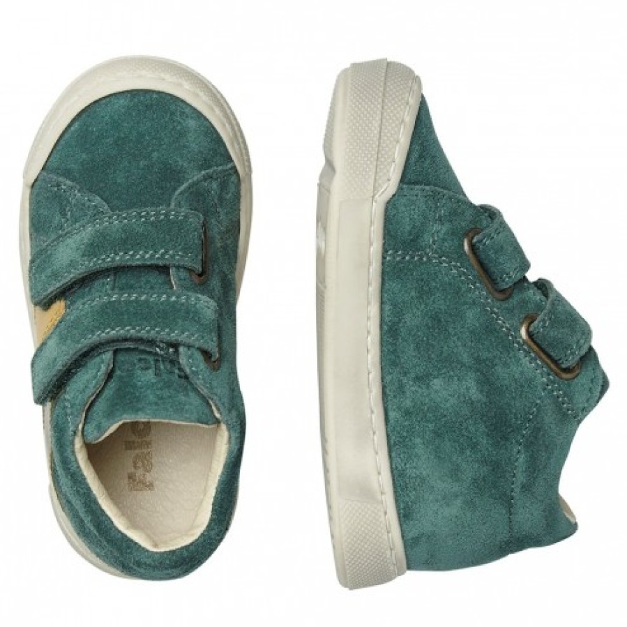 Boy FALCOTTO | Falcotto Gazer Vl - Leather And Suede Sneakers - Green