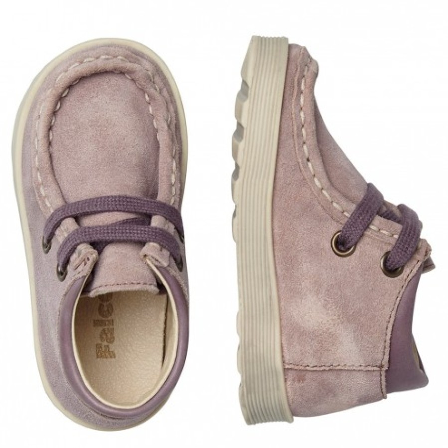 Girl FALCOTTO | Falcotto Yorkeries - Suede Shoes - Pink