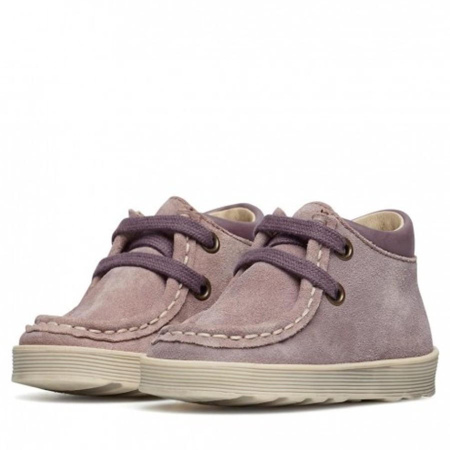 Girl FALCOTTO | Falcotto Yorkeries - Suede Shoes - Pink